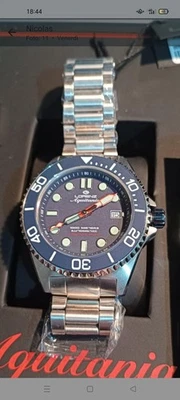 OROLOGIO LORENZ AUTOMATICO SUBACQUEO FINO 1000 METRI CON VALIGETTA E GARANZIA   - Immagine 1 di 4