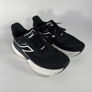 Diadora Nucleo 2 schwarze Damen-Laufschuhe Turnschuhe Anima Größe 10 gebraucht - Bild 1 von 11
