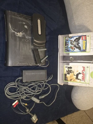 Xbox 360 Elite 120GB HDD In Original Box-Wifi Adapter & cables included- Tested - Image 1 of 3