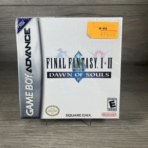 Final Fantasy I & II Dawn of Souls - Nintendo Game Boy Advance GBA - Sigillato Nuovo - Foto 1 di 12