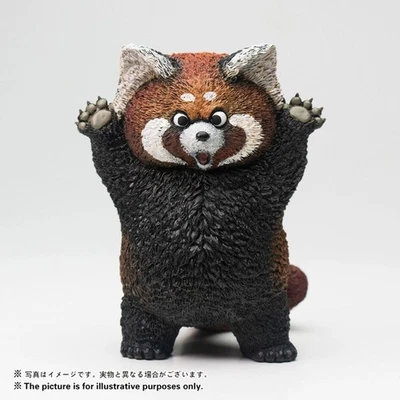 Raven's Nest Wonders Of The Zoo Ailurus fulgens Resin Sofubi Figure H11CM(4.4in) - Image 1 of 4