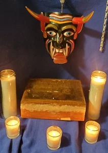 CAJA DYBBUK EMBRUJADA - VASIJA OCULTA ANTIGUA CON ACTIVIDAD PARANORMAL | 20+ AÑOS - Imagen 1 de 6