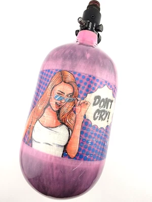 Ninja Lite Carbon Fiber Air Tank 68/4500 POP ART Made in USA - Image 1 of 4