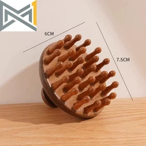 Multi-Functional Head Meridian Comb Wooden Therapy Massage Comb Scalp Massager N - Bild 1 von 10