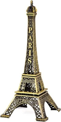DS DISTINCTIVE STYLE Eiffel Tower Model Metallic Statue Figurine for Souvenirs ( - Image 1 of 4