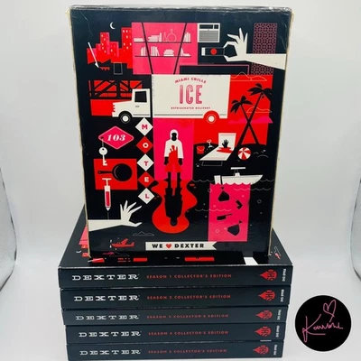 Dexter Seasons 1 - 5 Collectors Edition Box Set DVD Region 4 - image 1 of 4