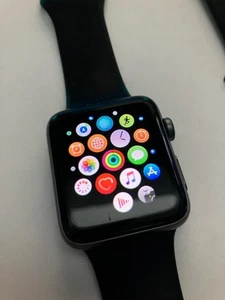 Apple Watch Series 2 42mm Stainless Steel Black Smart Watch - (MP062LL/A) - Photo 1 sur 11