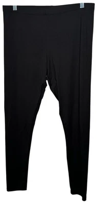 Leggings FeLina para mujer negros talla XL capa base suave Foto 1 de 3