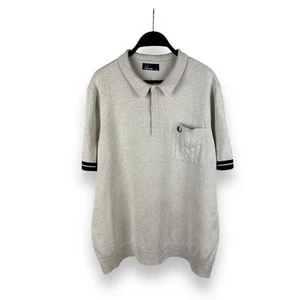 Camiseta polo tejida Fred Perry para hombre talla XL - Imagen 1 de 11