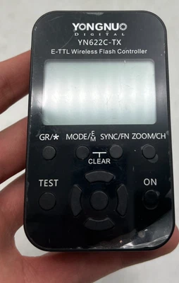 Controlador de flash inalámbrico Yongnuo Digital YN622C-TX E-TTL para Canon Foto 1 de 4