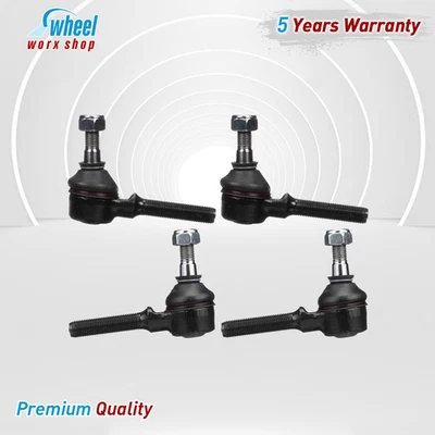 4X extremidades internas externas da haste de amarração Delphi para Volkswagen Super Beetle 1971-1979 - Imagem 1 de 4