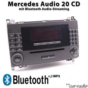 Original Mercedes Audio 20 CD MF2750 Bluetooth Radio W169 W245 W639 W906 GS62 - Bild 1 von 8