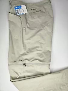 Columbia Omni-Shield Convertible Pants Beige Women's 16 - Picture 1 of 20