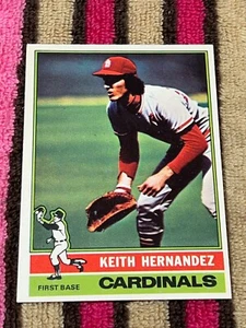 1976 O-PEE-CHEE #542 KEITH HERNANDEZ CARDINALS SUPERSTARS VINTAGE NMMT+ BASEBALL - Photo 1 sur 2