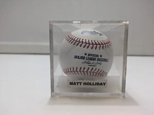 Matt Holliday signed Official Rawlings Major League Baseball (Fk)(H) - Picture 1 of 6