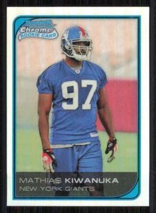 2006 Bowman Chrome Refractors #250 Mathias Kiwanuka - Picture 1 of 2