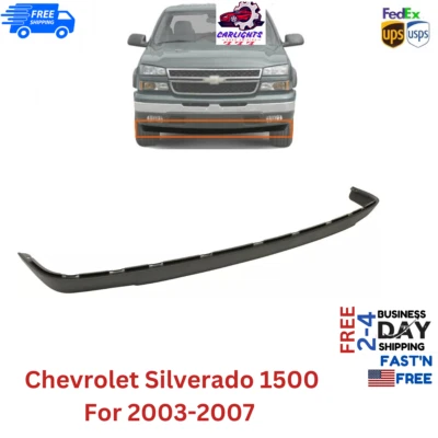 Fits Chevrolet Silverado 1500 For 2003-2007 Lower Deflector Extension Front - Изображение 1 из 4