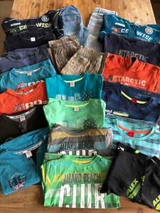 XXL Zwillingspaket Kleiderpaket für Jungen Gr. 128 134 140 (35 Teile)* sehr gut - Bild 1 von 23