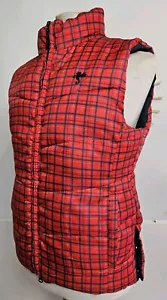 PUFFA Gilet Vest Womens Reversible Original Vintage Quilted Full Zip UK 12 - Picture 1 of 18