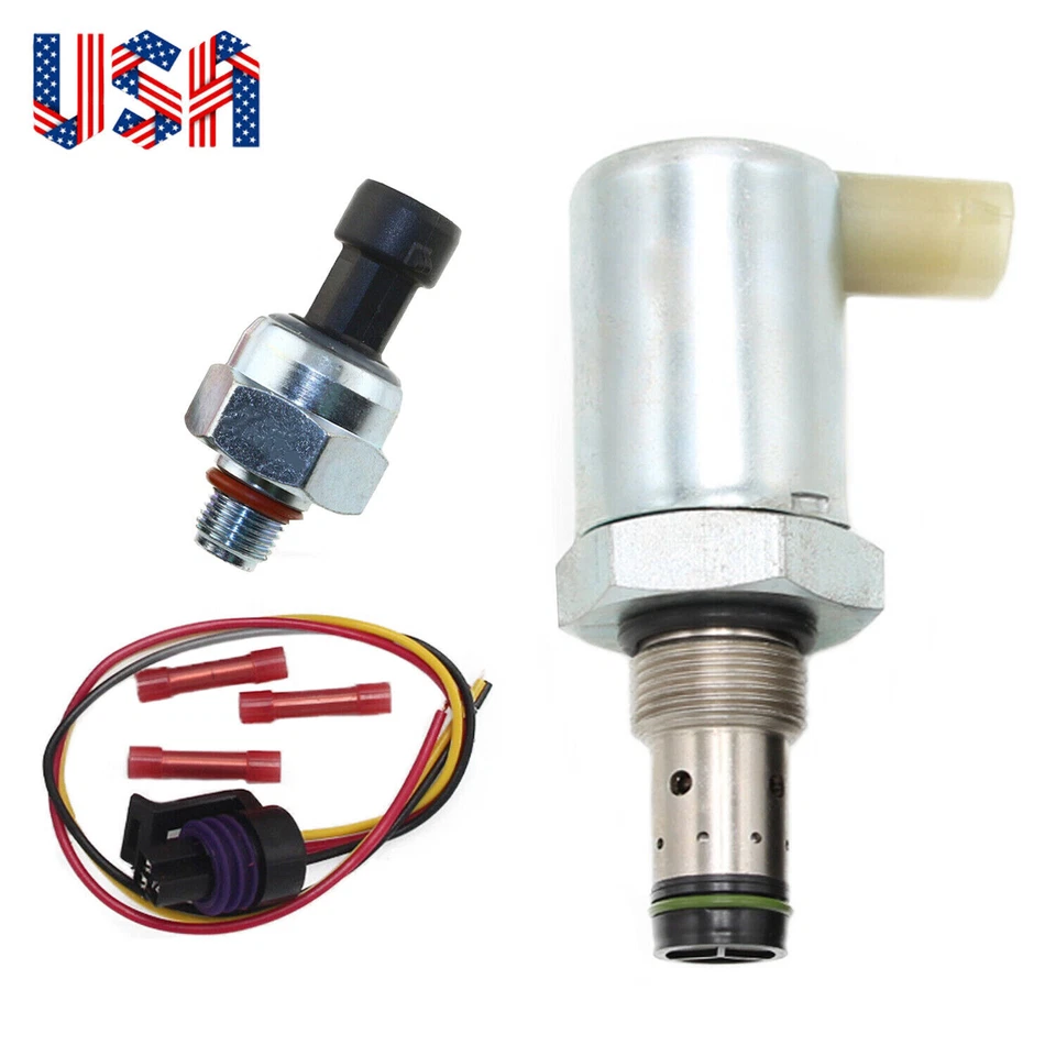 Fuel Injection Pressure Regulator & Sensor for Ford International 6.0L Foto 1 de 4