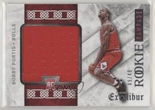 2015-16 Panini Excalibur Rampage Jumbo Jerseys /49 Bobby Portis #13 Rookie RC