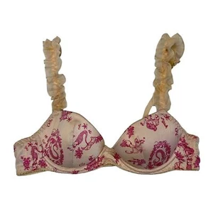 VICTORIA’S SECRET Mermaid Bra Sexy Little Things Fantasy Pink Size 34B RARE! - Picture 1 of 6