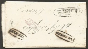 Italy SFL Termine to Tican boxed TERMINI & REAL SERVIZIO ( On Royal Service) - Picture 1 of 3