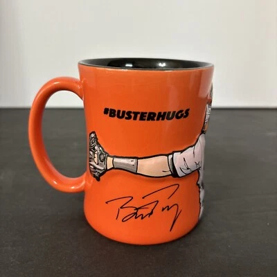 Buster Hugs Posey Orange AAA 3D Ceramic Mug San Francisco Giants 2016 MLB - Image 1 of 4