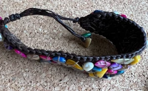 Costume Jewellery Bracelet. Multicoloured stones. Unbranded. - Picture 1 of 3