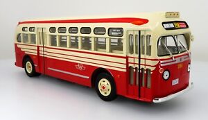 Iconic Replicas 1:43 1948 GM TDH3610 Transit Bus: Toronto TTC