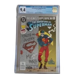DC The Adventures of Superman #501 6/93 grado CGC 9.4 WP - Imagen 1 de 9