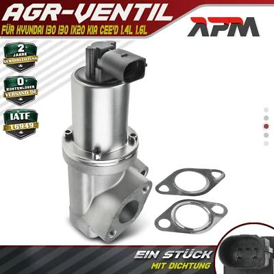 EGR Valve Radiator Exhaust Gas Recirculation for Hyundai i30 i30 iX20 KIA Cee'D 1.4L 1.6L - Image 1 of 4