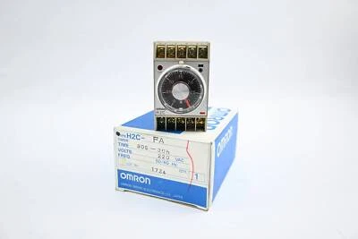Omron Timer 30s-30h 220VAC ( H2C-F )( H2C-F A ) - Bild 1 von 4