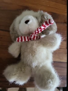 Vintage Russ Berrie Plush Brown RUSTY Floppy Puppy Dog Stuffed Animal 4.25" Mini - Picture 1 of 4