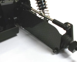 PARARUOTE POSTERIORI TEAM LOSI MINI 8IGHT TRUGGY FIBRA DI CARBONIO (2) XTR10849 SPAZZOLE - Foto 1 di 2