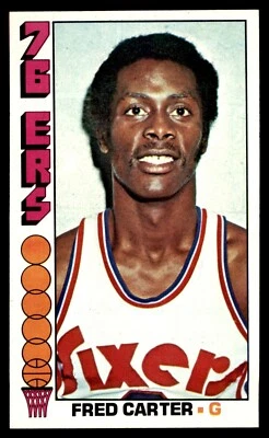 1976 Topps Basketball #111 Fred Carter NM/MT *d9 - Image 1 of 2