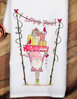 Ready To Press Sublimation Transfer - Valentine Gnome With I Love You Garland