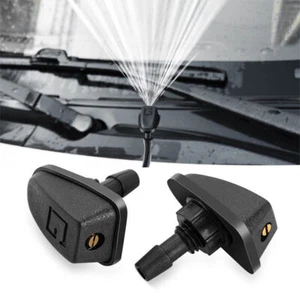 2pz Accessori Parabrezza Auto Lavatrice Getti Acqua Spruzzi Ugelli Auto Universale - Foto 1 di 13