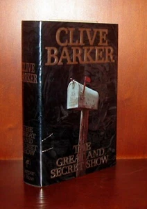 The Great & Secret Show Clive Barker 1st Ed Hardcover Book of the Art VG+ - Picture 1 of 8