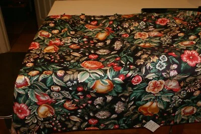 2 Винтажный щепотка складки занавески панели коттедж стиль 31 Вт x 34 «L цветной петли 4 стержня - Изображение 1 из 4