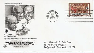 US Scott #1501, First Day Cover 7/10/73 New York Single Electronics - Picture 1 of 1