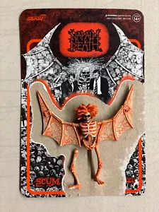 Super7 ReAction Napalm Death Feccia Demone Figura Arancione Gamba Danneggiata - Foto 1 di 4