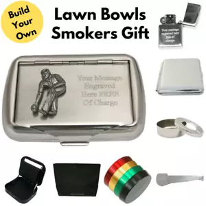 Lawn Bowls Smoking Cigarette & Tobacco Personalised Gifts - Picture 1 of 13