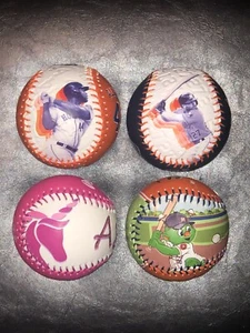 Houston Astros Rawlings Baseballs Altuve-Alvarez-Orbit-Pink Unicorn SEALED RARE - Picture 1 of 7