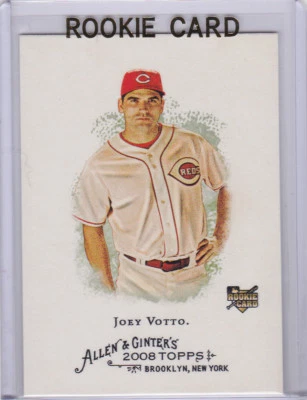 JOEY VOTTO ROOKIE CARD 2008 Topps Allen & Ginter's Baseball RC Cincinnati Reds! - Image 1 of 2