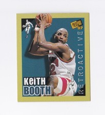 1997 Press Pass Double Threat Retroactive #RA27 Keith Booth Maryland Bulls