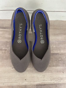 Rothy's The Flat Retired Color Mink Rounded Toe Knit Flats Women's size 7.5 - Picture 1 of 8