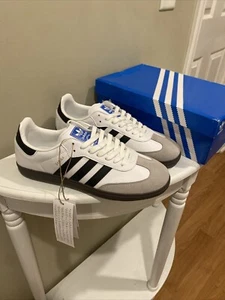 Size 8 Men’s - adidas Samba OG Low White Black Gum - Picture 1 of 5