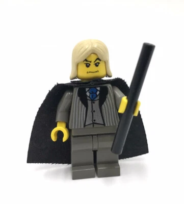 LEGO Lucius Malfoy Traje Gris Oscuro Minifigura 4731 Hogwarts Foto 1 de 4
