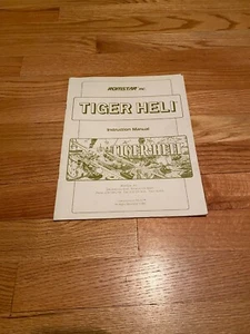 Tiger Heli video arcade game Instruction Manual, Romstar 1985 - Picture 1 of 1